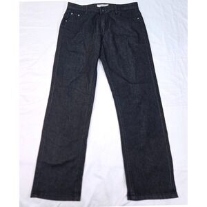 Six Lincoln New York Slim Fit Black‎ Jeans Size 12 Denim Casual Pants